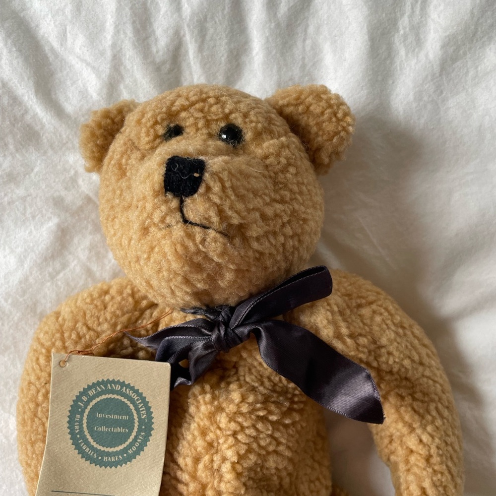 Vintage NWT Boyds Bears Tan Teddy Bear  Handmade